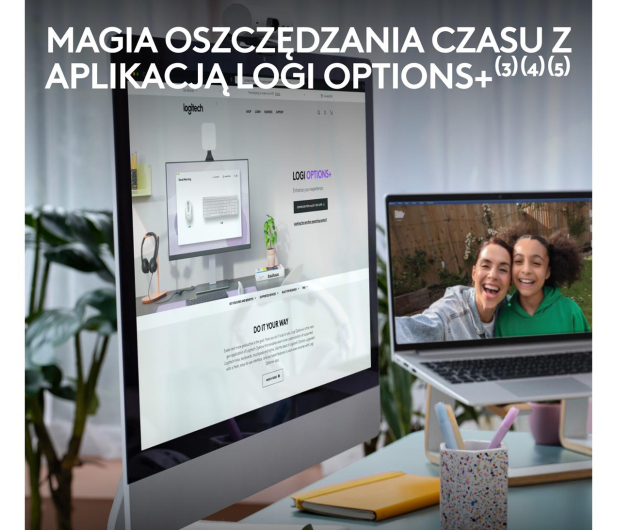 Logitech K950 Biały - 1233206 - zdjęcie 9